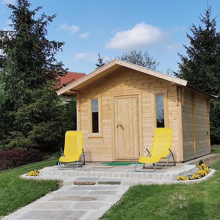 Pension Raupennest Mit Blockhaussauna เบาท์เซน ภายนอก รูปภาพ