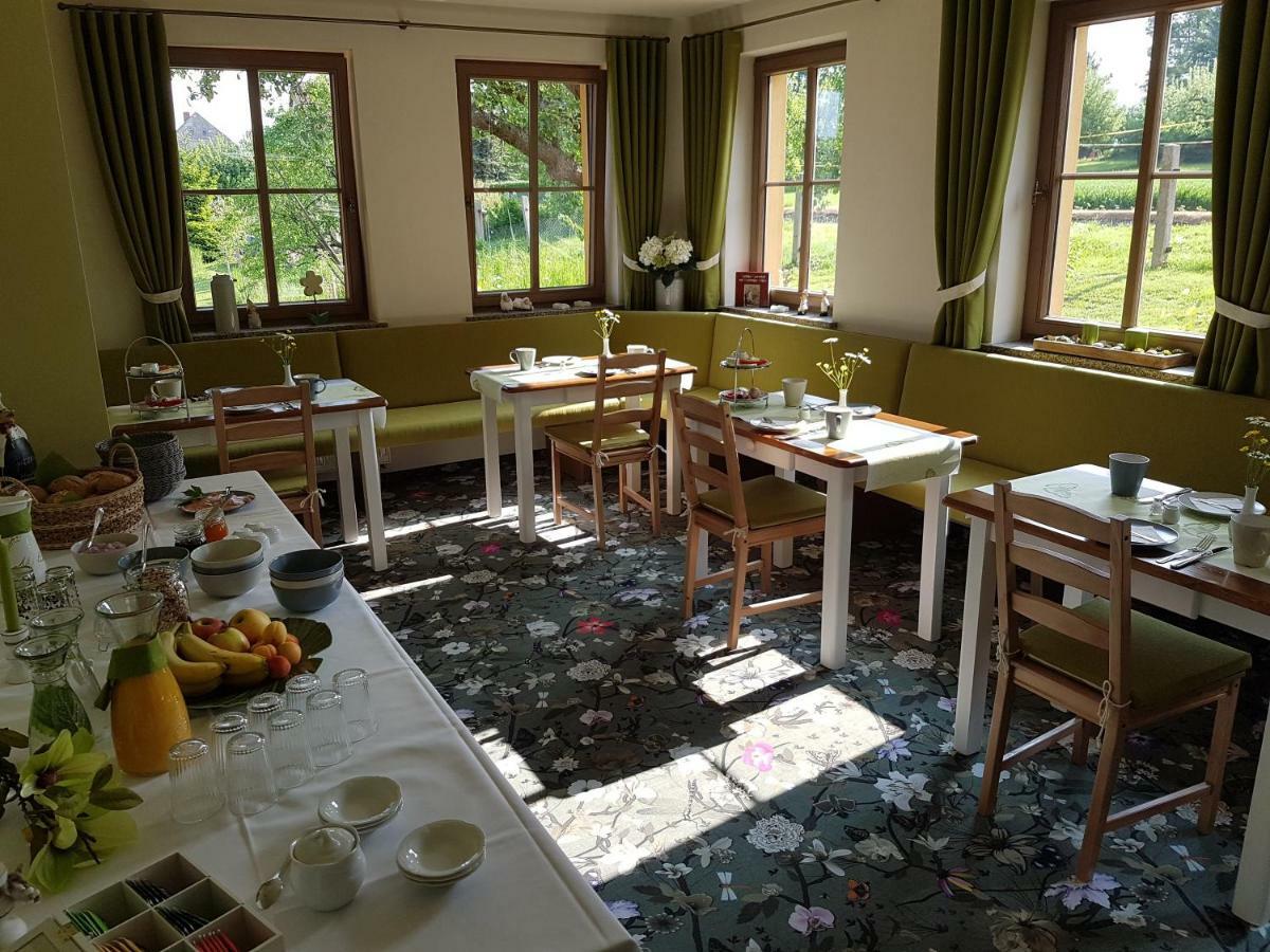 Pension Raupennest Mit Blockhaussauna เบาท์เซน ภายนอก รูปภาพ